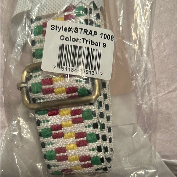 Multicolor Patterned Bag Strap - Picture 3 of 5